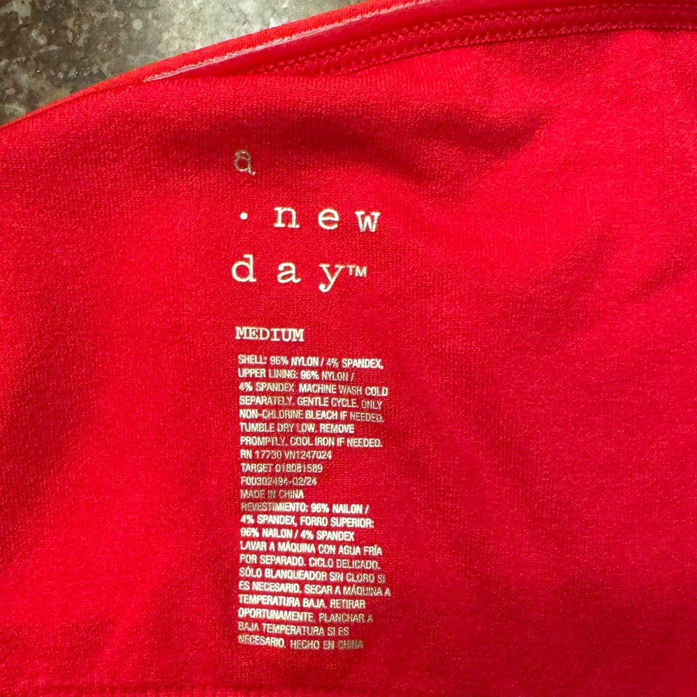 Target Red Women's Camisole Top - Picture 4 of 4